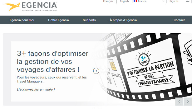 Les voyageurs d'affaires qui réservent sur Egencia peuvent désormais ajouter un bagage supplémentaire - Capture d'écran Les voyageurs d'affaires qui réservent sur Egencia peuvent désormais ajouter un bagage supplémentaire - Capture d'écran