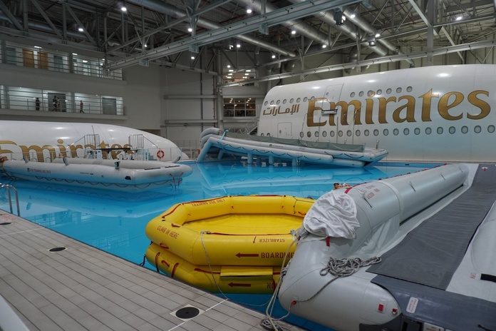 Des installations impressionnantes où s’entraînent et se forment les équipages - Photo : C. Hardin Des installations impressionnantes où s’entraînent et se forment les équipages - Photo : C. Hardin