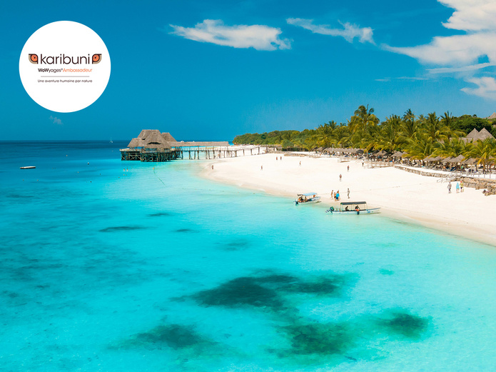 Plage à Zanzibar © Unsplash - Humphrey M