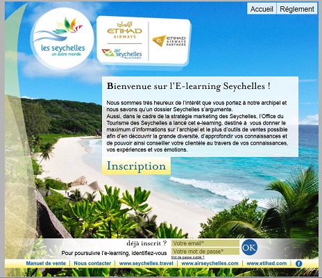 L'e-learning des Seychelles revient ! - Capture d'écran