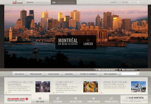 Tourisme Montréal lance son nouveau site Internet