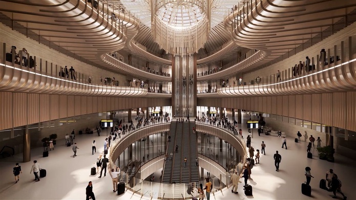 L'aéroport international de Bishoftu aura une capacité d'accueil de 60 millions de passagers par an - Crédit : Ethiopian