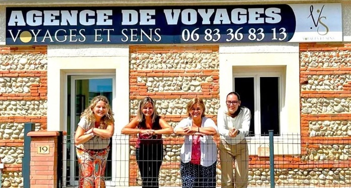 L'agence Voyages et Sens est située à Auterive, en Haute-Garonne - Photo : Voyages et Sens