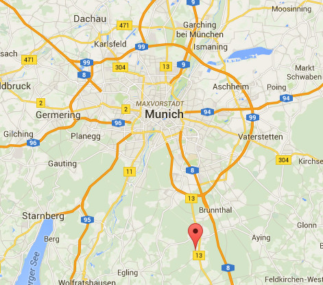 L'agression s'est déroulée vers 5 heures du matin à la gare de Grafing dans l'Est de Munich - DR : Google Maps