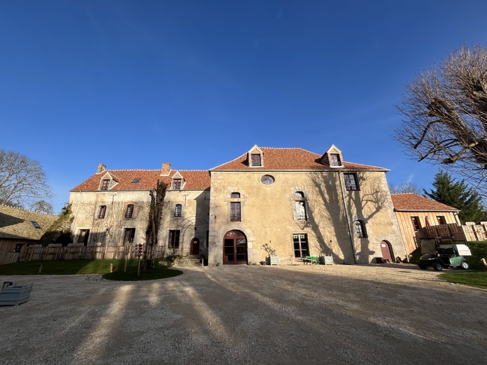 Le Domaine du Moulin de Richebourg, à la mi-février - Photo : PB