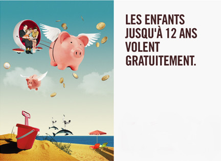 Volotea fait voler les jeunes de moins de 12 ans jusqu'au 15 mai 2016 - DR : Volotea Volotea fait voler les jeunes de moins de 12 ans jusqu'au 15 mai 2016 - DR : Volotea