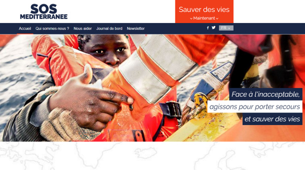 SOS Méditerranée affrète un bateau pour venir en aide aux migrants en détresse sur la Méditerranée - Capture d'écran SOS Méditerranée affrète un bateau pour venir en aide aux migrants en détresse sur la Méditerranée - Capture d'écran