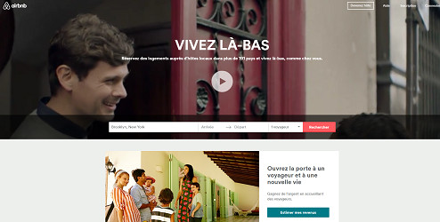 AirBnb devient membre de l'OMT - Capture d'écran AirBnb devient membre de l'OMT - Capture d'écran