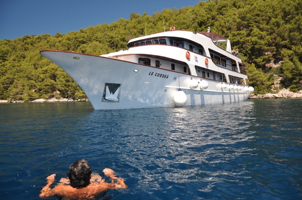 Le Cordéa est l'un des trois yachts de la Cordée Voyages à effectuer des croisières en Croatie - Photo La Cordée Voyages