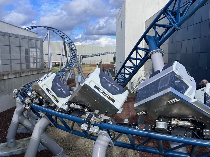 Objectif Mars, l'une des attractions à sensations du parc - Photo : T. Beaurepère