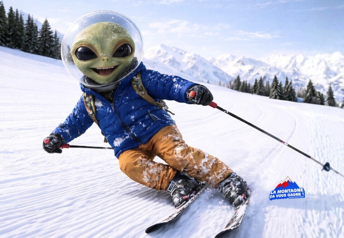 Le Pass Marsien débarque en mars et avril 2026, dans plus de 40 stations de montagne françaises - Illustration France Montagnes, le Pass Marsien