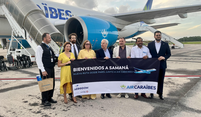 L’A350-900 déployé sur la ligne de Samaná dispose de 18 sièges en classe Madras - Photo : LG L’A350-900 déployé sur la ligne de Samaná dispose de 18 sièges en classe Madras - Photo : LG