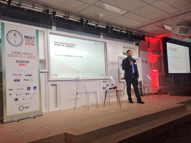 Laurent Queige lors de la conférence Next Tourisme (c) JG Laurent Queige lors de la conférence Next Tourisme (c) JG