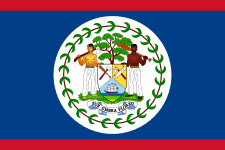 Drapeau du Belize - DR : Wikipedia