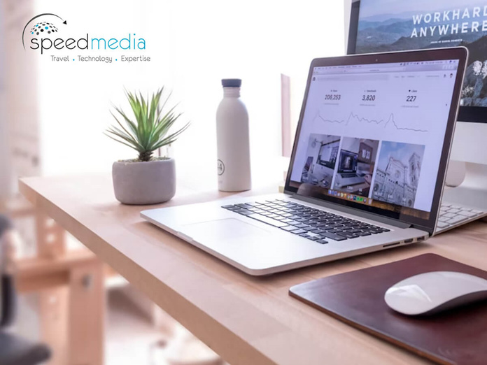SpeedMedia, des outils simples, efficaces et rapides - Photo © Domenico Loia sur Unsplash - Logo © SpeedMedia