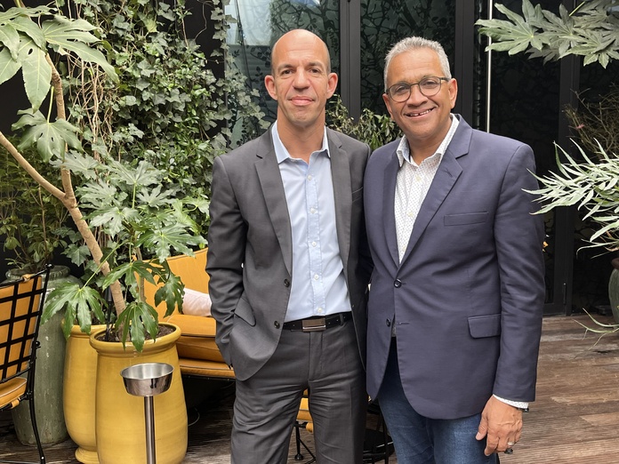 Yann Lloret (à g.) et Clency Romeo (à dr.) , le 25 février 2026, à Paris - Photo : PB Yann Lloret (à g.) et Clency Romeo (à dr.) , le 25 février 2026, à Paris - Photo : PB