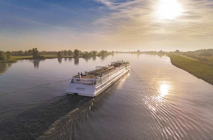 Le MS Lafayette, l'un des bateaux de CroisiEurope - Photo : Alexandre Sattler