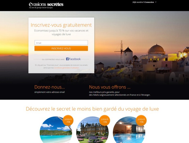 Hôtellerie de luxe : Évasions Secrètes lance ses ventes privées en France