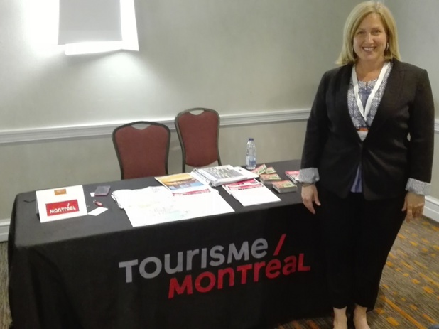 Isabelle Cyr représente Tourisme Montréal dans le cadre du workshop des 7e Forces de Ventes Affaires de Sélectour Afat - Photo : P.C.