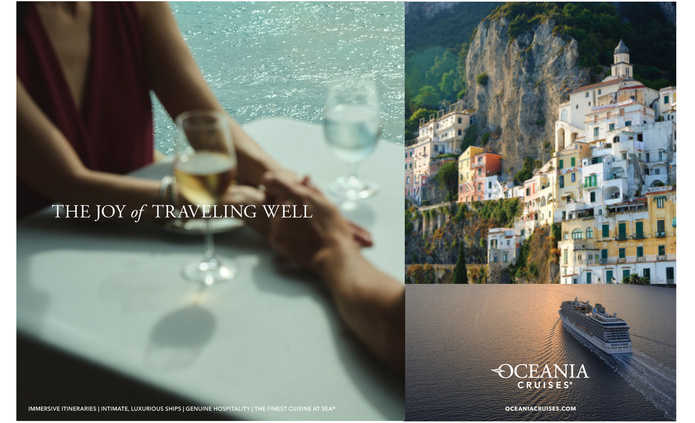 Oceania Cruises lance sa nouvelle campagne mondiale - Photo Oceania Oceania Cruises lance sa nouvelle campagne mondiale - Photo Oceania