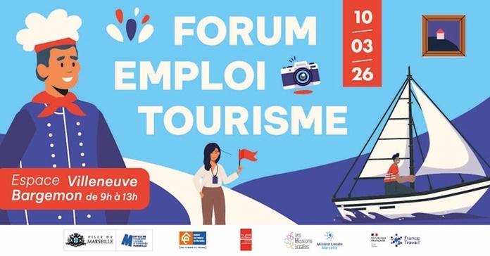 La quatrième édition du Forum emploi et tourisme de Marseille a réuni recruteurs et candidats - Illustration : Ville de Marseille