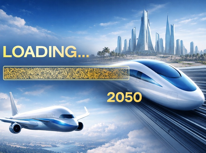 Le nombre de voyages internationaux devrait plus que doubler d'ici 2050 - Visuel généré par l'IA Le nombre de voyages internationaux devrait plus que doubler d'ici 2050 - Visuel généré par l'IA