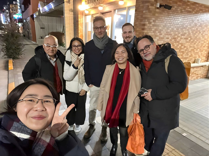 Les fondateurs d’Easia Travel aux côtés de l’équipe Japon lors d’une visite à Tokyo pour préparer le lancement de la destination. © Easia Travel Les fondateurs d’Easia Travel aux côtés de l’équipe Japon lors d’une visite à Tokyo pour préparer le lancement de la destination. © Easia Travel