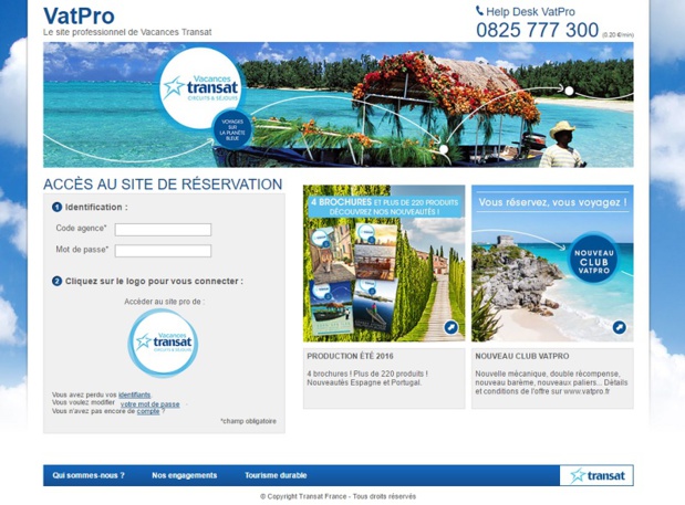 Vacances Transat ouvre les ventes pour l'hiver 2016-2017 Vacances Transat ouvre les ventes pour l'hiver 2016-2017