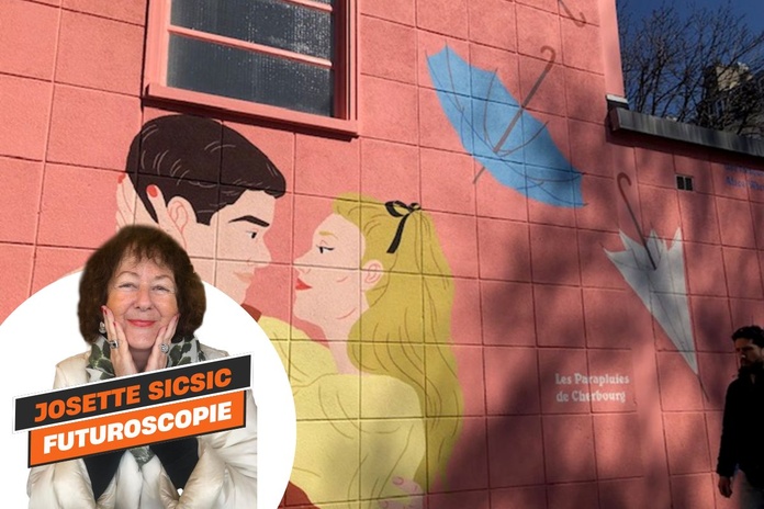 Les murs peints du 14 éme arrondissement à Paris, consacrés à Jacques Demy - Photo JS