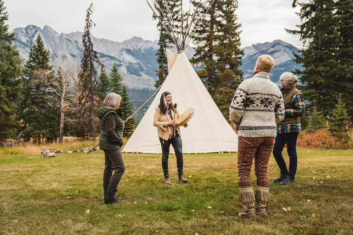Warrior Women, Jasper, Alberta © Indigenous Tourism Alberta Warrior Women, Jasper, Alberta © Indigenous Tourism Alberta