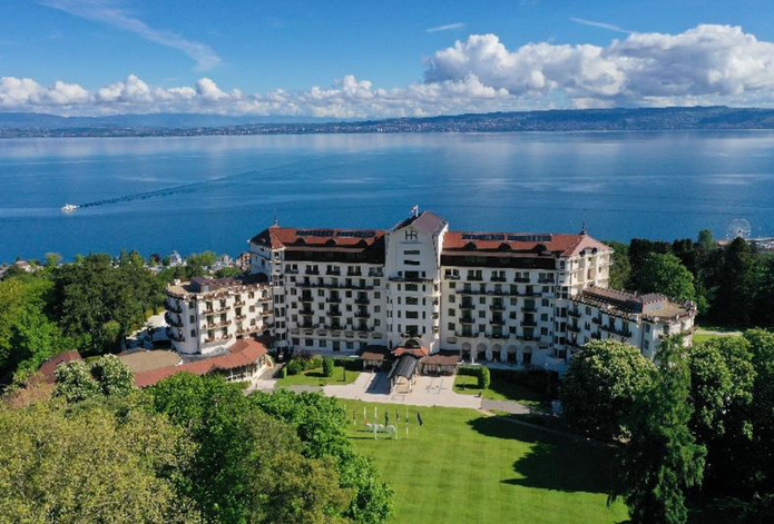 L'hôtel Royal, un palace au bord du lac Léman - Photo : Hôtel Royal Evian