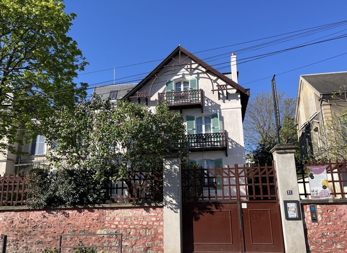 La deuxième maison louée par Monet à Argenteuil - Photo : PB