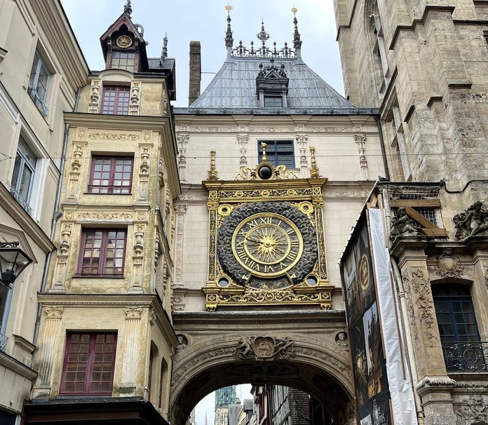 Le Gros-Horloge, emblème de Rouen - Photo : PB Le Gros-Horloge, emblème de Rouen - Photo : PB