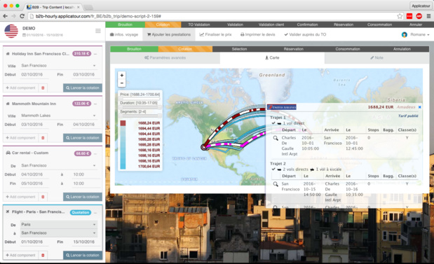 Applicatour : TravelBoard une solution alternative pour les offres TO "à la carte" Applicatour : TravelBoard une solution alternative pour les offres TO "à la carte"