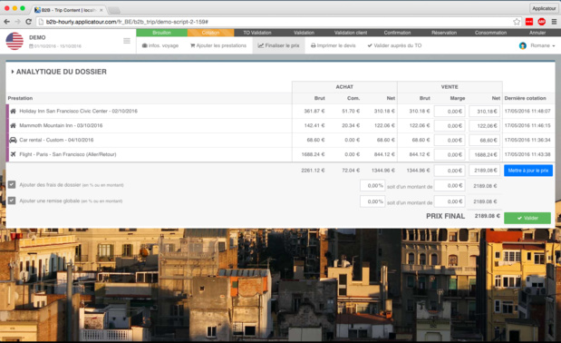 Applicatour : TravelBoard une solution alternative pour les offres TO "à la carte" Applicatour : TravelBoard une solution alternative pour les offres TO "à la carte"