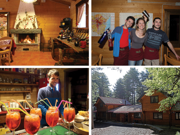 Le chalet Clan dei Ragazzi est situé à 1500m d’altitude et à quelques kilomètres à peine de l’Etna - DR : G.S. Le chalet Clan dei Ragazzi est situé à 1500m d’altitude et à quelques kilomètres à peine de l’Etna - DR : G.S.