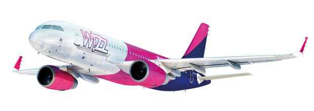 Wizz Air volera entre Vilnius et Nice en A320 - Photo : Wizz Air