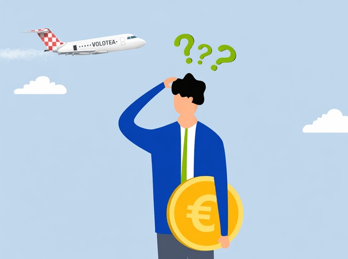 Volotea oblige ses clients de s'acquitre de plusieurs euros avant l'enregistrement - Depositphotos @saepulb770