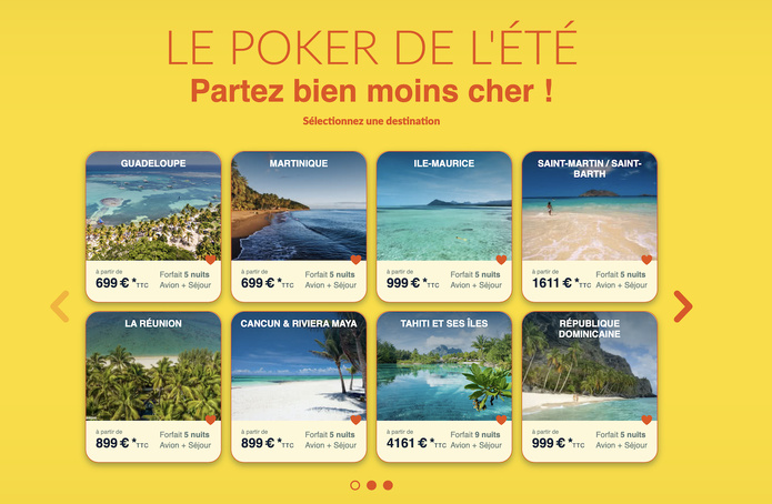 Exotismes lance une nouvelle édition de son "Poker de l’Été" - Photo : Exotismes