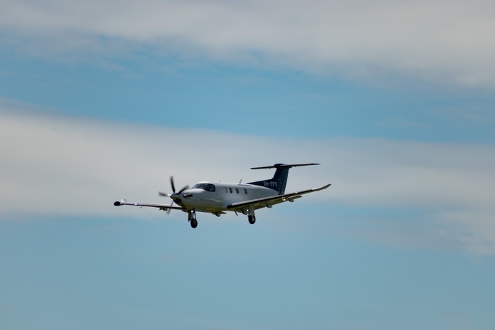 Un avion Pilatus. "En France, la moitié de la flotte de l’aviation d’affaires  est équipée d'avions à hélices. " Crédit : Depositphotos. Robert Buchel.