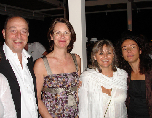 H. Chemla (Européenne d'assurance), Godeleine Verin et Anne Bouferguene