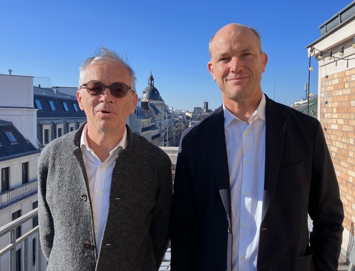 Frédéric Bedin (président de Hopscotch Groupe) et Blaise Borezée (DG d’Hopscotch Tourisme France) Frédéric Bedin (président de Hopscotch Groupe) et Blaise Borezée (DG d’Hopscotch Tourisme France)