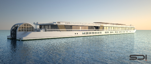 CroisiEurope : un nouveau bateau à roue à aubes à Venise en 2018