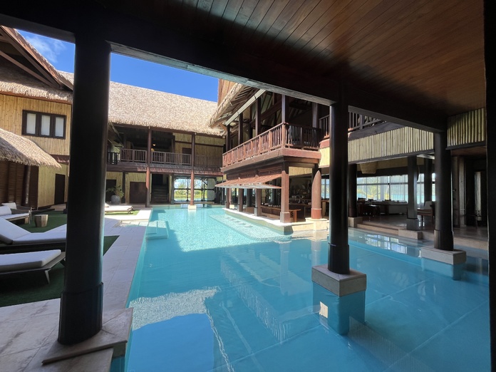 La piscine de la Villa Royale - Photo : PB La piscine de la Villa Royale - Photo : PB