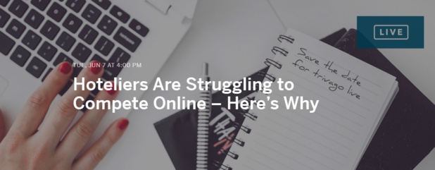 La première conférence en ligne de trivago le 7/06 à 16h (c) trivago La première conférence en ligne de trivago le 7/06 à 16h (c) trivago