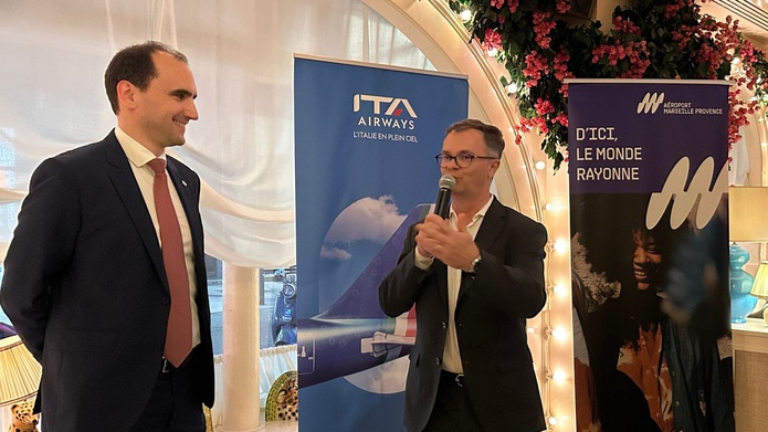 Julien Boullay, Directeur Commercial et Marketing de Aéroport Marseille Provence. Photo : TourMaG