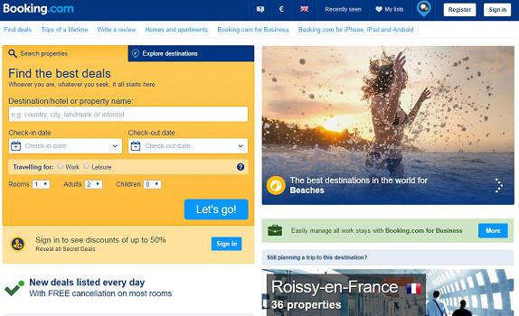 Le fisc demande 356 millions d'euros d'impôts à Booking.com - Capture d'écran Le fisc demande 356 millions d'euros d'impôts à Booking.com - Capture d'écran