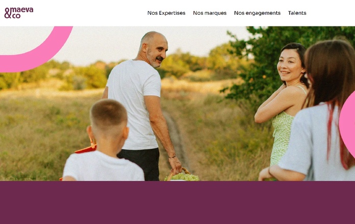 L'évolution de maeva vers maeva&co s’accompagne d’une identité de marque repensée pour refléter ses priorités : proximité avec les territoires, collaboration avec les hébergeurs et expérience vacancier - Capture écran : maeva&co