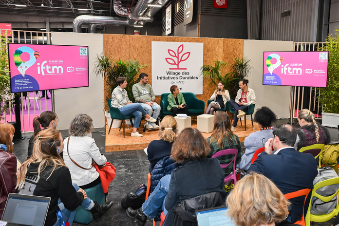 Conférence sur le Village des Initiatives Durables, IFTM 2025 © Alexandre Lescure - Stéphane Laure Conférence sur le Village des Initiatives Durables, IFTM 2025 © Alexandre Lescure - Stéphane Laure