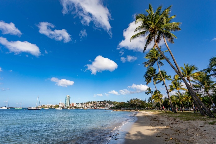 Fort-de-France et la Martinique profitent de l'engouement des compagnies de croisières pour la destination @Depositphotos.com  Auteur chromoprisme